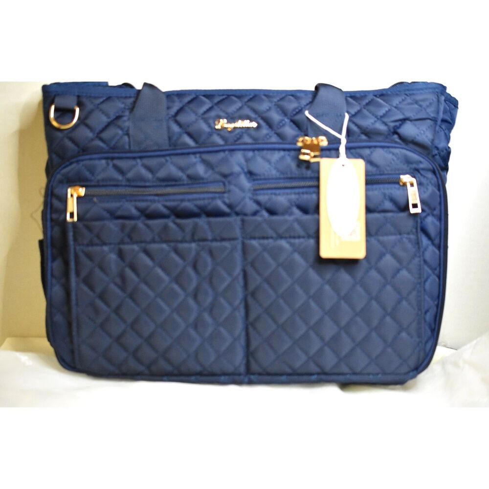 NWT Bagstellar-will fit 15.6" Laptop/40oz Cup Holder Insulated Pocket/Strap Tote